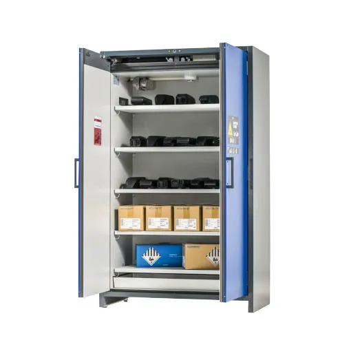 Armoire de stockage Asecos ION-CLASSIC-90 K2 pour batteries lithium