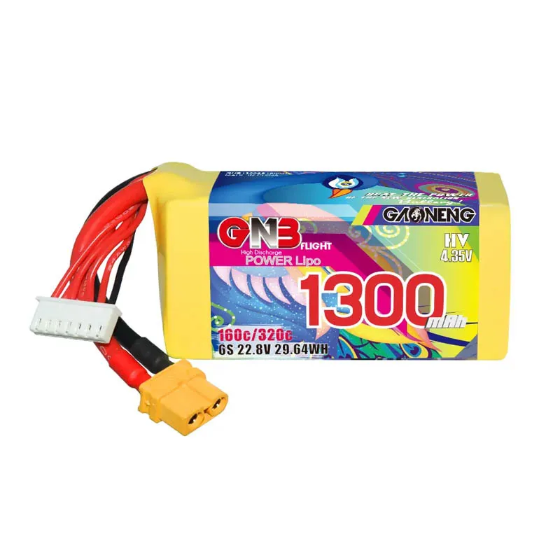 Batterie LiHV GaoNeng GNB 6S 1300mAh 160C
