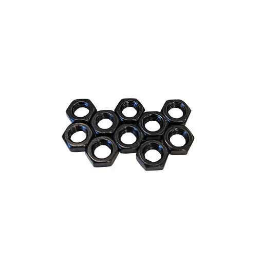 Kit LemonFPV de 10 écrous M5x3.2mm en acier noir