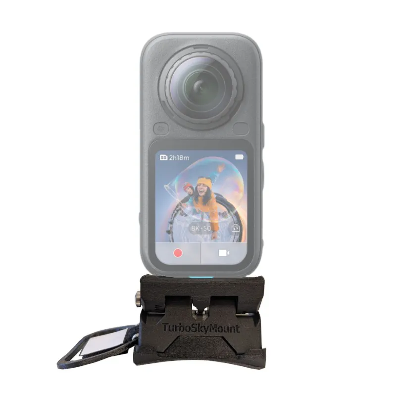 Support magnétique parachutisme TurboSkyMount pour casque sphérique pour DJI Osmo 360 Series et Insta360 X6