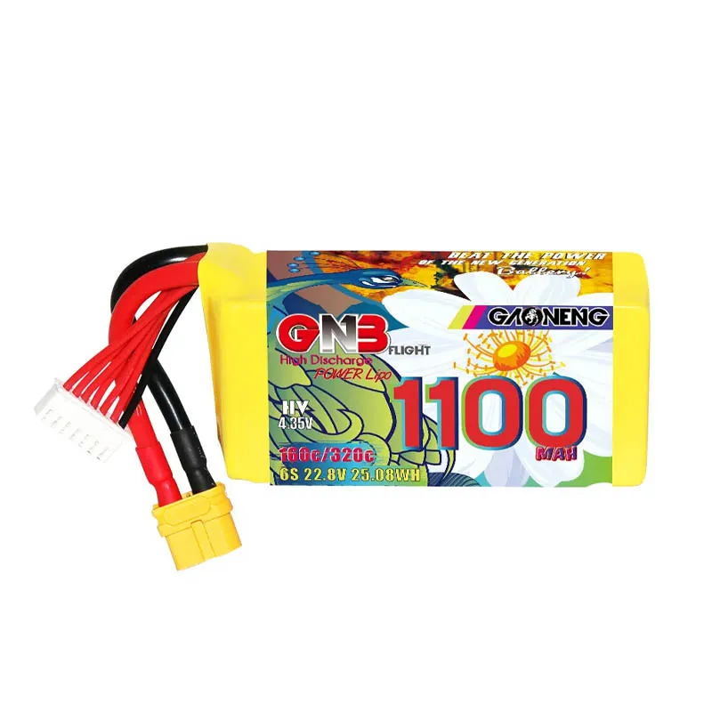 Batterie LiHV GaoNeng GNB 6S 1100mAh 160C