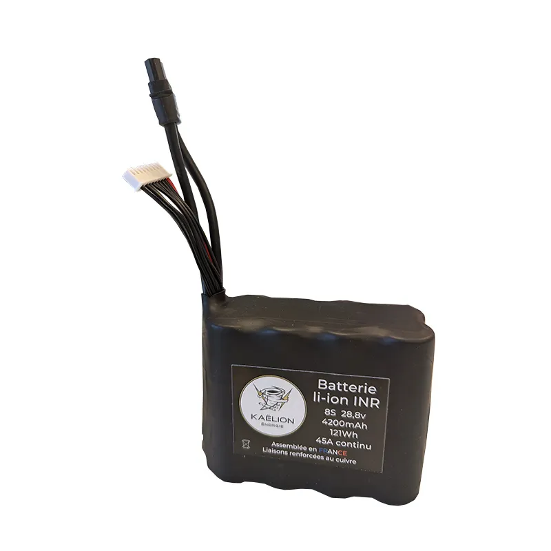 Batterie Li-ion Kaëlion Énergie 21700 8S 4200mAh 45A