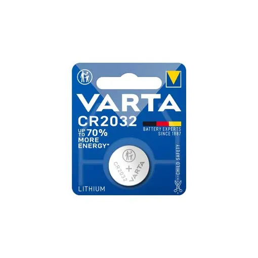 Pile bouton Varta Lithium CR2032