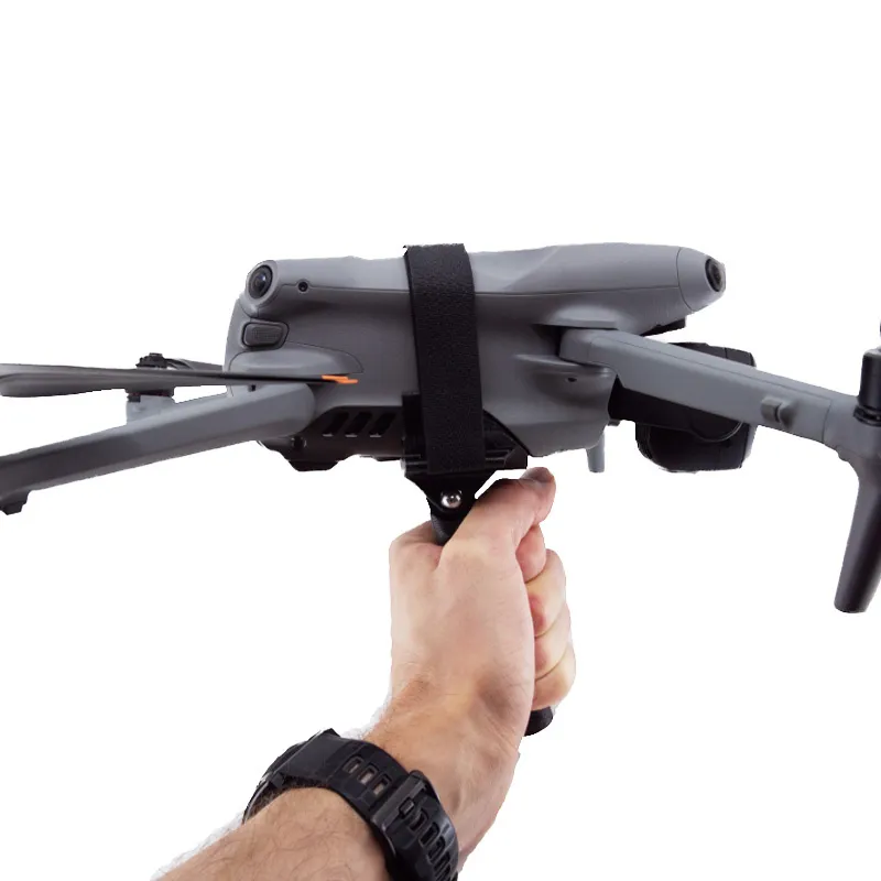 Support ventral 2en1 avec fixation GoPro / poignée LCE pour DJI Air 3S