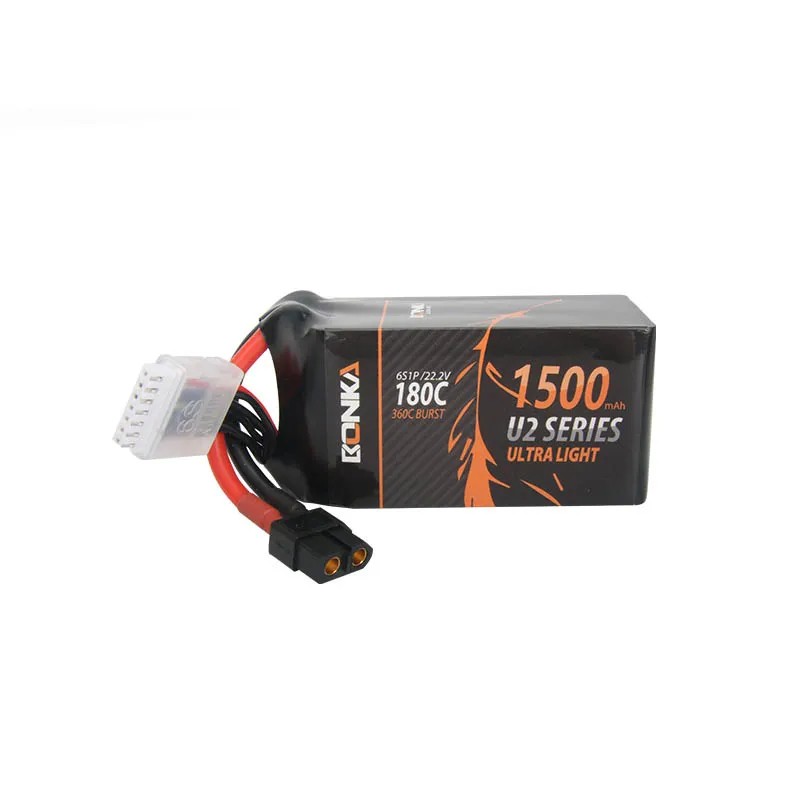 Batterie LiPo Bonka U2 Ultra 6S 1500mAh 180C (XT60)