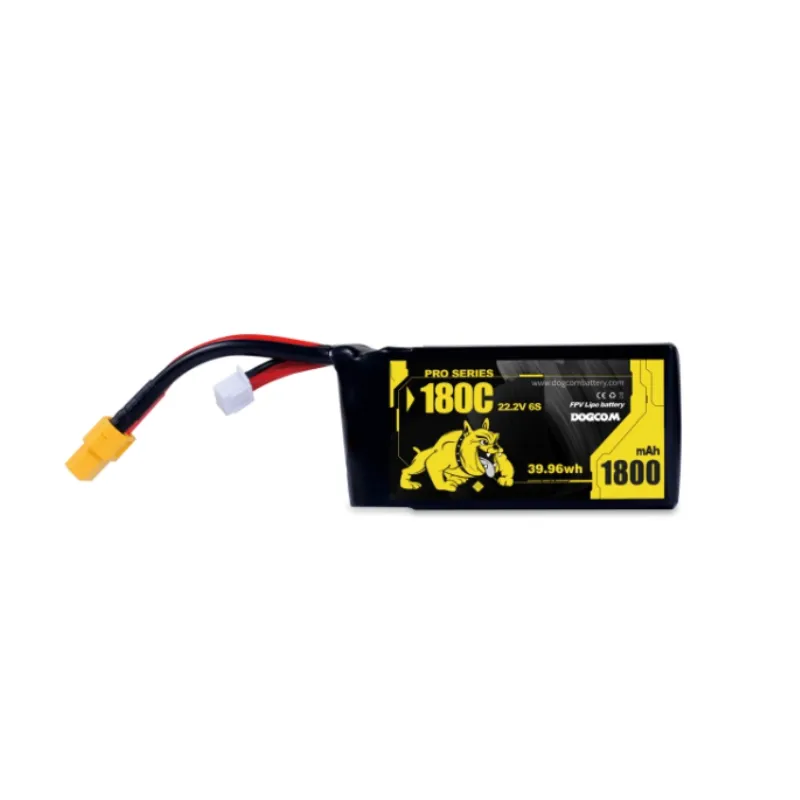 Batterie LiPo Dogcom 6S 1800mAh 180C