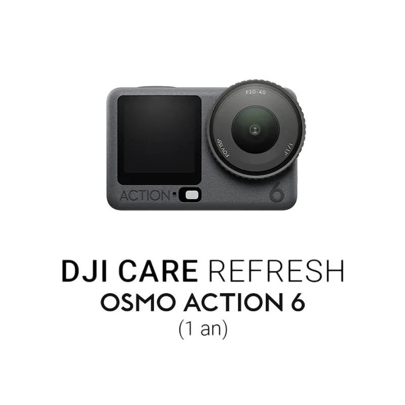 DJI Care Refresh pour DJI Osmo Action 6 (1 an)