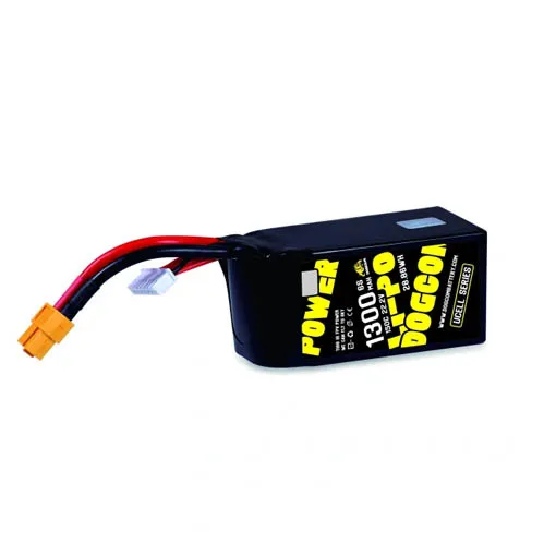 Batterie LiPo Dogcom 6S 1300mAh 150C UCELL Series