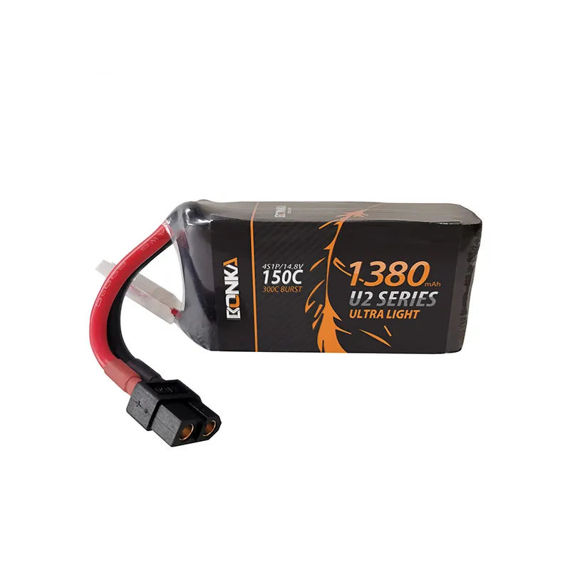 Batterie LiPo Bonka U2 Ultra 4S 1380mAh 150C (XT60)