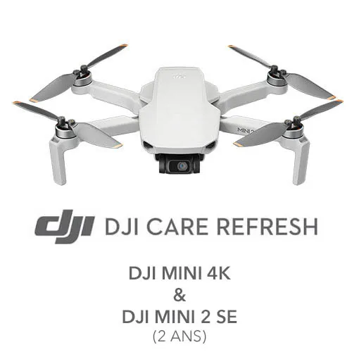 DJI Care Refresh pour DJI Mini 4K & Mini 2 SE (2 ans)