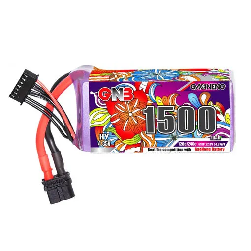 Batterie LiHV GaoNeng GNB 6S 1500mAh 120C