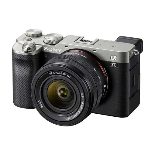 Pack SONY Alpha 7C Silver + objectif zoom 28-60mm