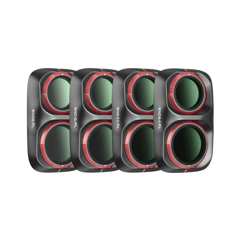 Pack de 4 filtres Freewell Bright Day pour DJI Osmo Pocket 4P