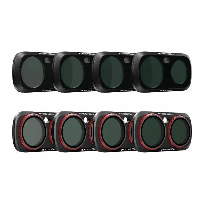 Pack de 8 filtres Freewell All Day pour Insta360 Luna Ultra