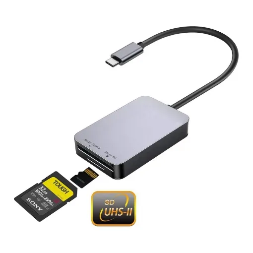 Lecteur de cartes SD 4.0 USB-C Rugged