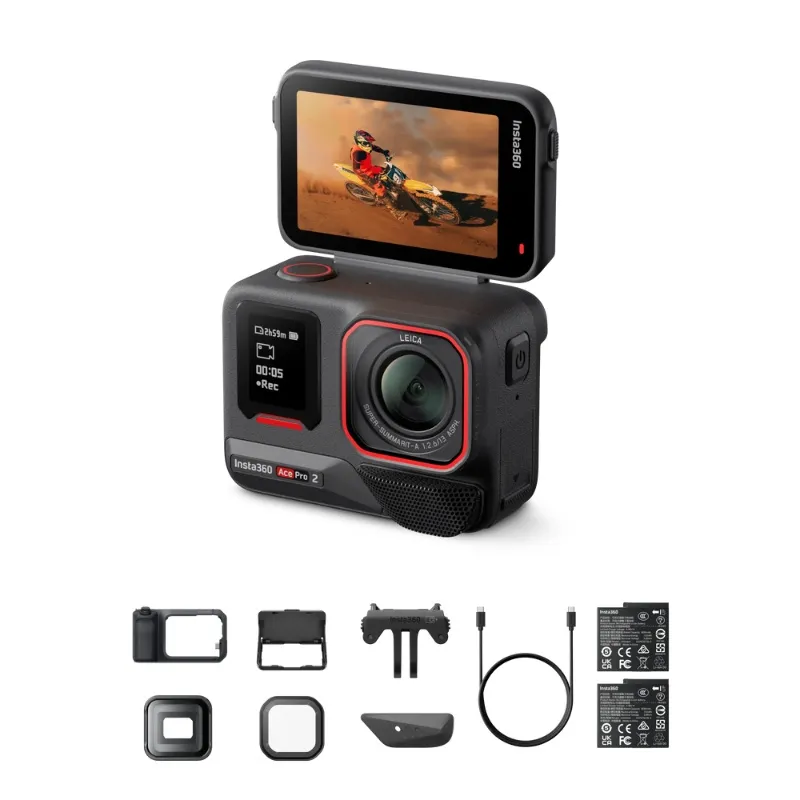 Caméra Insta360 Ace Pro 2 Pack Vidéographie Edition limitée