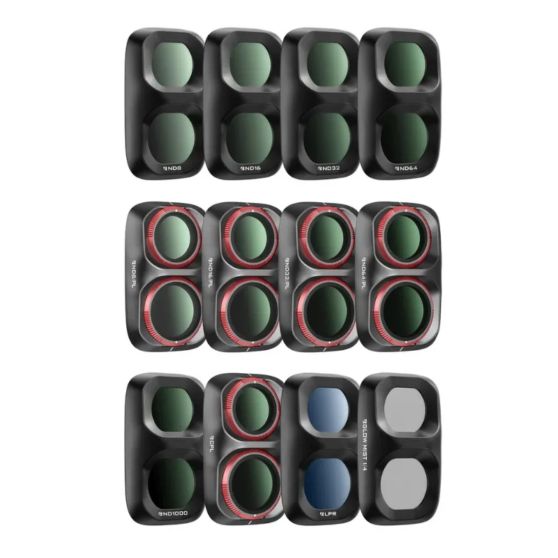 Pack de 12 filtres Freewell Mega pour DJI Osmo Pocket 4P
