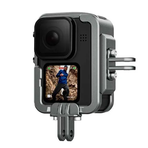 Cage en aluminium portrait/paysage Telesin pour GoPro HERO13/12/11/10/9