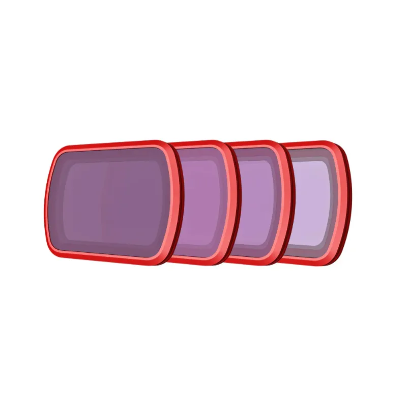 Pack PGYTech de 4 filtres ND (ND8/16/32/64) pour DJI Osmo Pocket 4/3