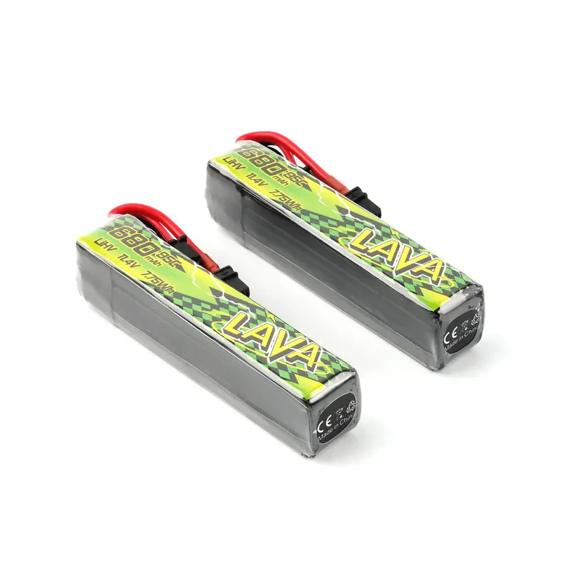 Pack de 2 batteries LiHV BetaFPV LAVA II 3S 680mAh 95C (XT30)