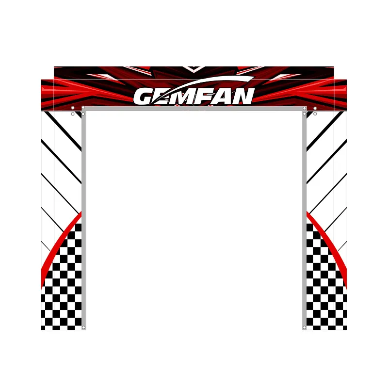 Arche gate réfléchissante Gemfan 5x5 pour racing FPV (sans tubes)