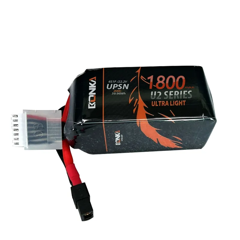 Batterie LiPo Bonka U2 PSN 6S 1800mAh 200C (XT60)