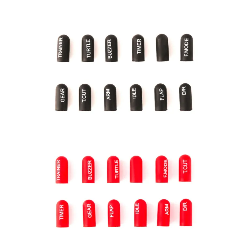 Kit RadioMaster de couvre-interrupteurs courts en silicone