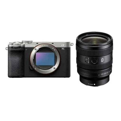 Sony Alpha 7C II Silver avec objectif FE 24-50mm f/2.8 G