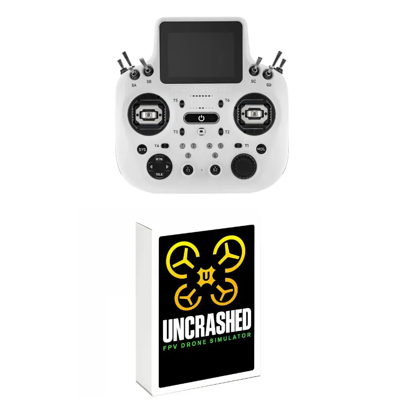 Pack simulateur Uncrashed avec RadioMaster GX15 ELRS 2.4 GHz