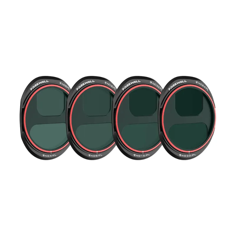 Pack de 4 filtres Freewell ND/PL Bright Day pour DJI Mavic 4 Pro