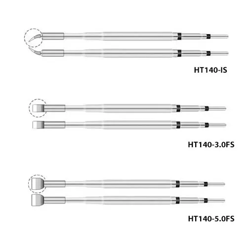Double panne Sequre C120 pour fer à souder HT140
