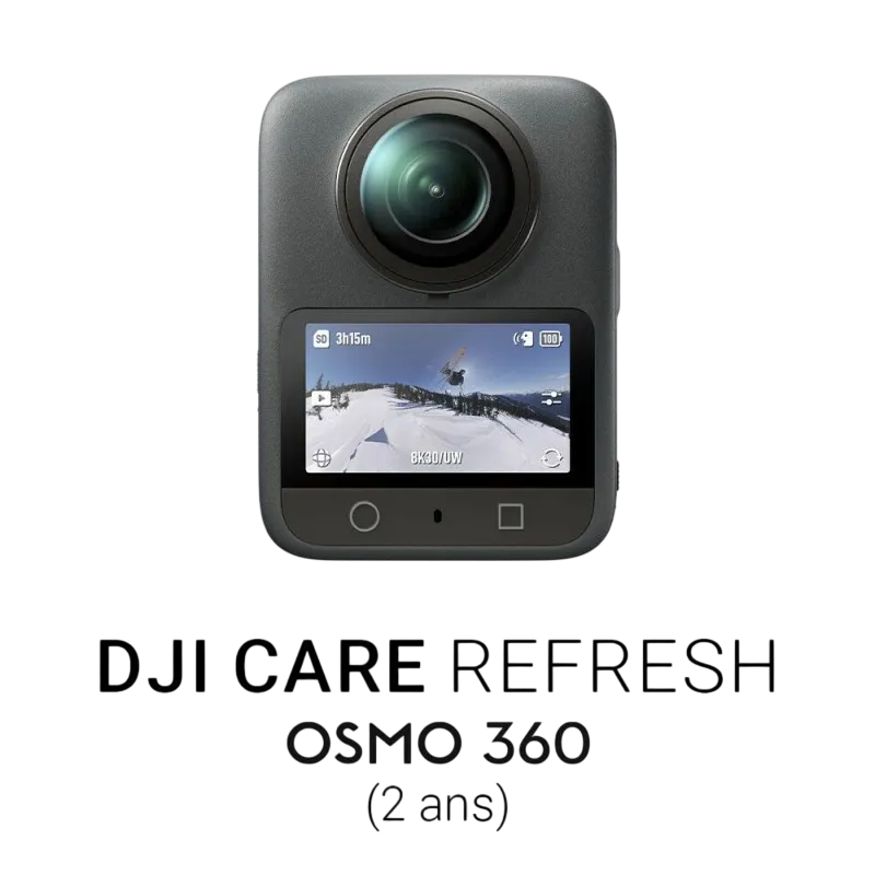 DJI Care Refresh pour DJI Osmo 360 (2 ans)