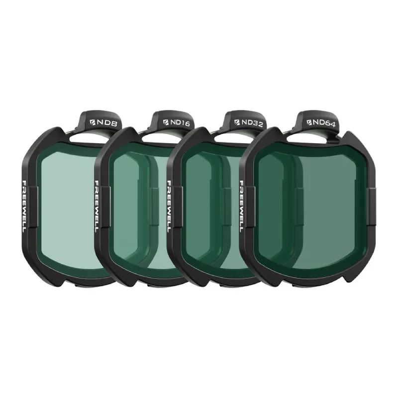 Pack de 4 filtres Freewell Standard Day pour DJI O4 Air Unit Pro