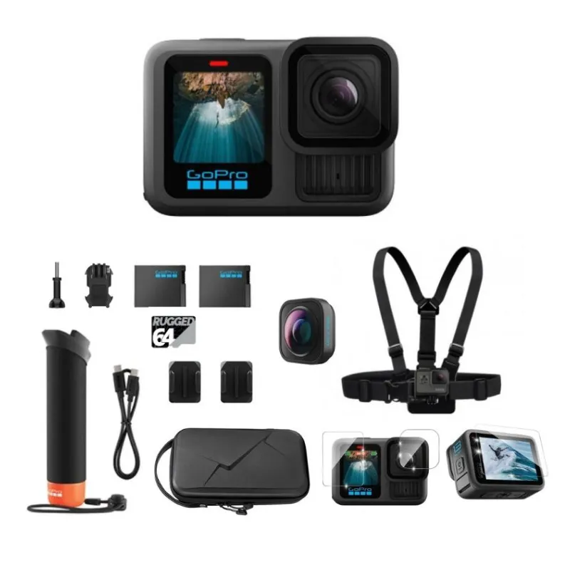 Pack GoPro HERO13 Black - Bundle Vélo