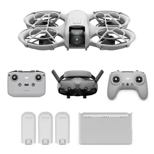 Pack FPV DJI Neo avec radiocommande 3 DJI FPV Fly More Combo
