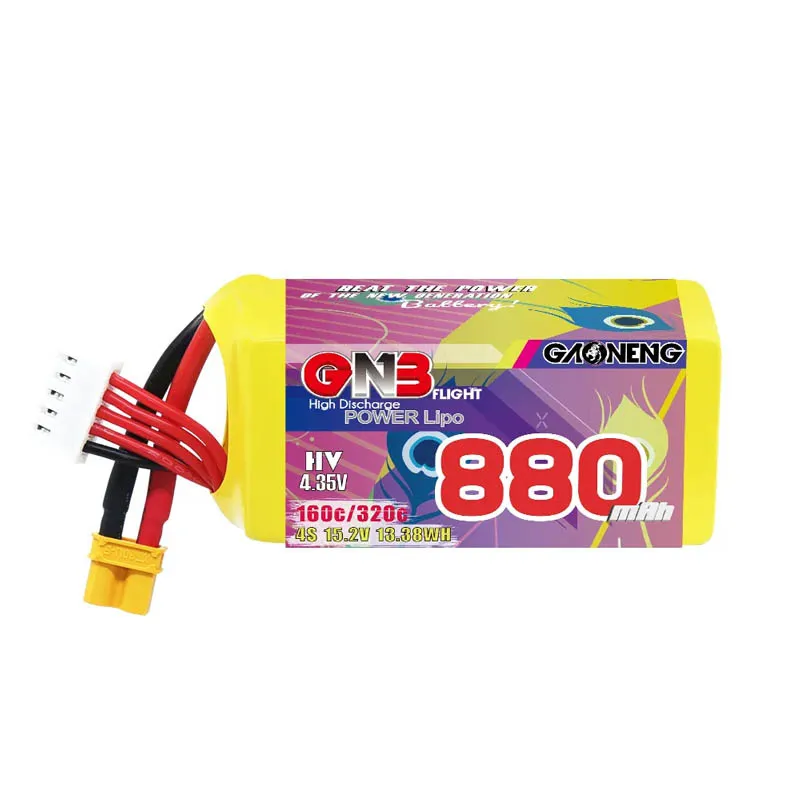 Batterie LiHV GaoNeng GNB 4S 880mAh 160C