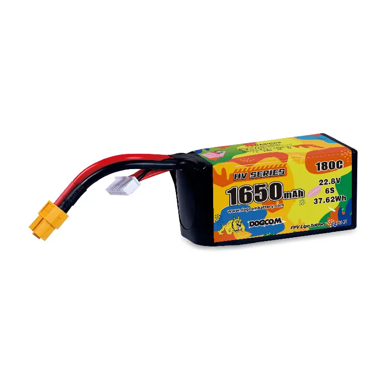 Batterie LiHV Dogcom 6S 1650mAh 180C