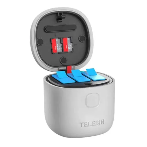 Triple Chargeur Telesin Allin Box - GoPro HERO12/11/10/9