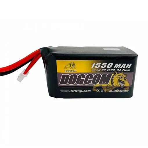 Batterie LiPo Dogcom 6S 1550mAh 150C