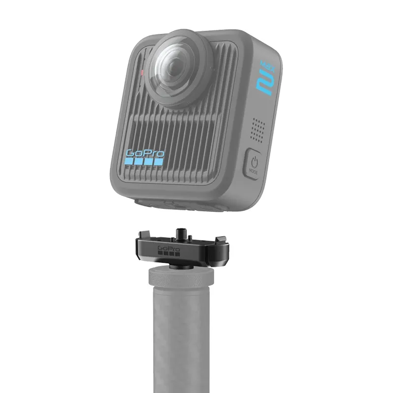 Fixation GoPro à verrouillage magnétique 1/4"-20 pour GoPro MISSION 1 PRO/1/HERO13/MAX 2/LIT HERO