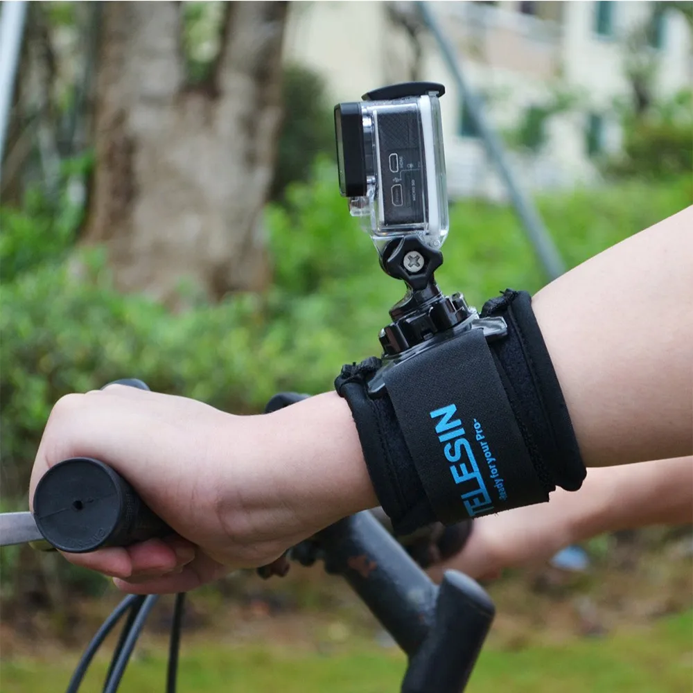 Fixation Poignet Telesin pour GoPro