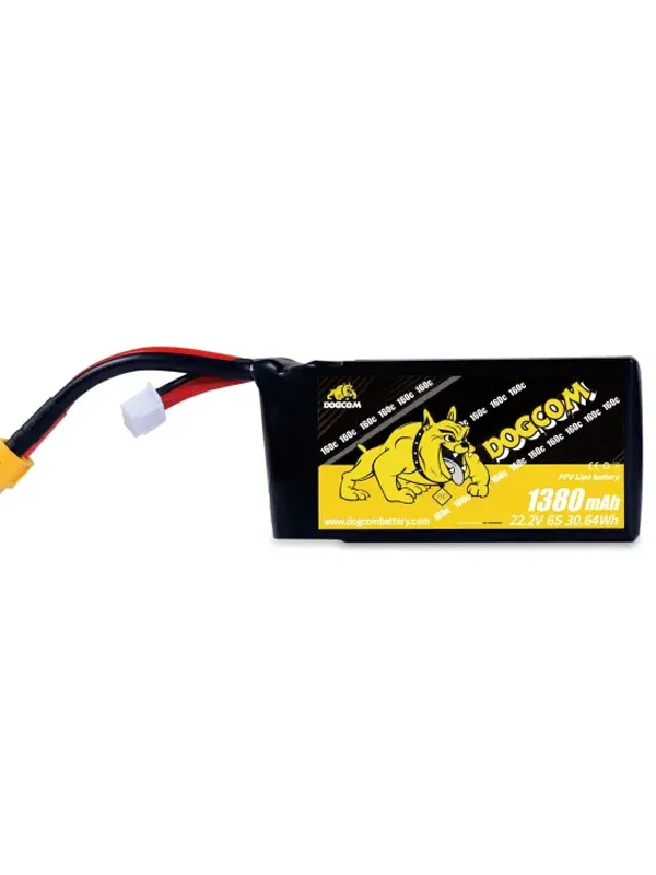 Batterie LiPo Dogcom 6S 1380mAh 160C