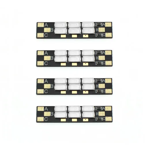 Kit LemonFPV de 4 LED Race Wire avec gaine thermorétractable