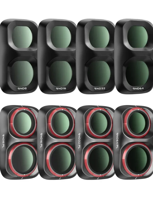 Pack de 8 filtres Freewell All Day pour DJI Osmo Pocket 4P