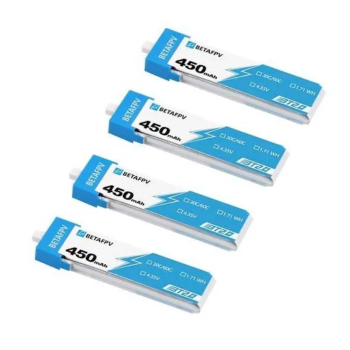 Pack de 4 batteries (BT2.0) pour Cetus PRO et Cetus X - BETAFPV