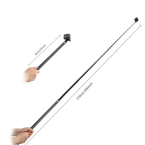 Perche Mega Carbon 2.70m Telesin V2