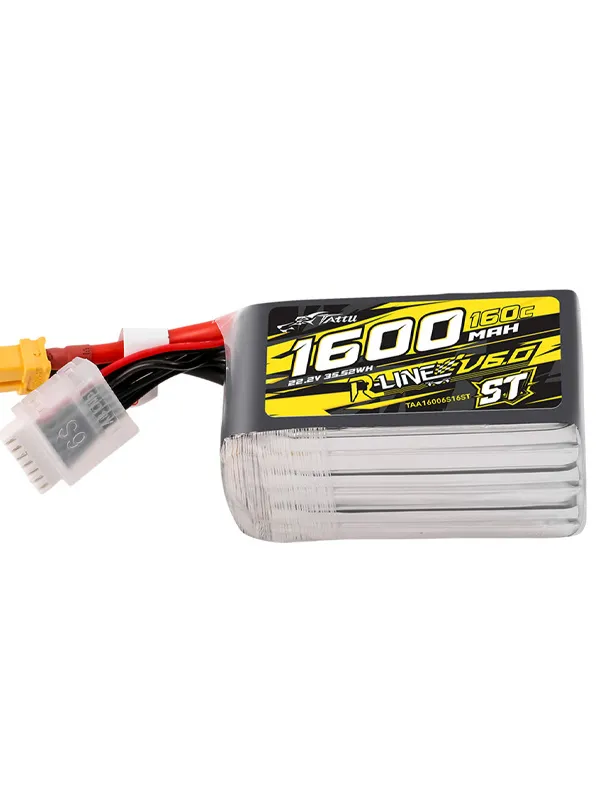 Batterie LiPo Tattu R-Line 6.0 S.T 6S 1600mah 160C