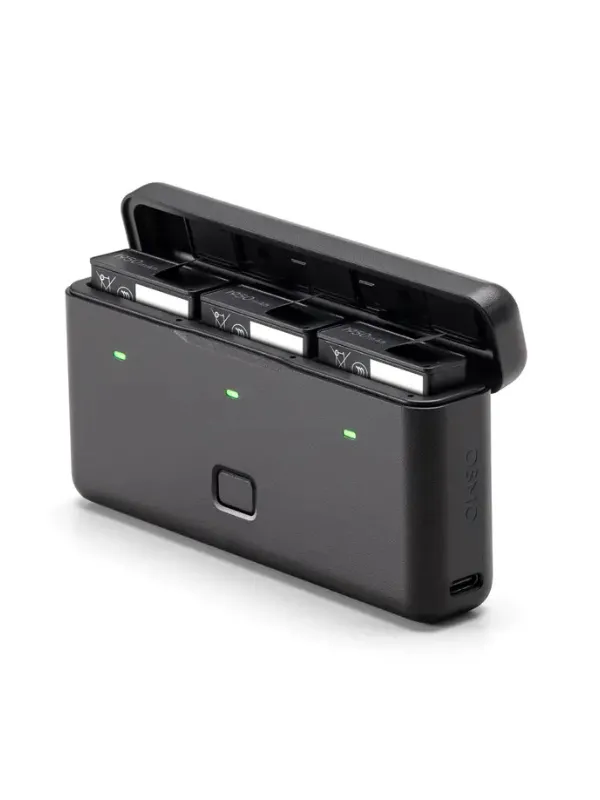 Chargeur DJI de batteries multifonctions 3 pour DJI Osmo 360 Series, Action 6/5 Pro/4/3