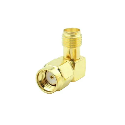 Adaptateur LemonFPV RP-SMA mâle à 90° vers SMA femelle