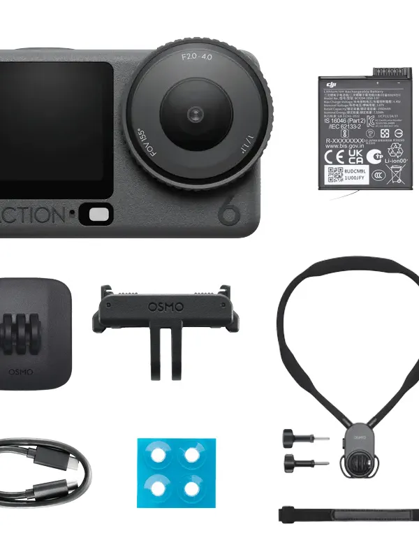 DJI Osmo Action 6 Bundle Kit mains libres